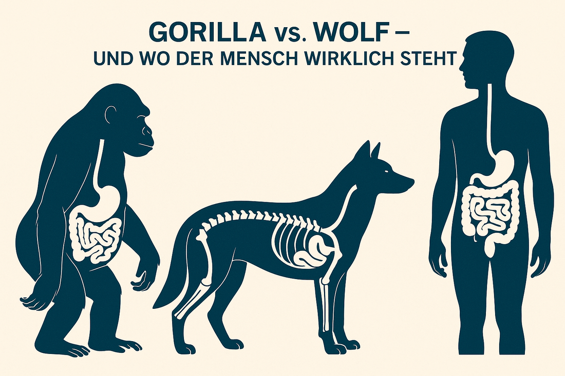 Warum unser Darm eher wie der eines Wolfes ist — und was das für unsere Ernährung bedeutet